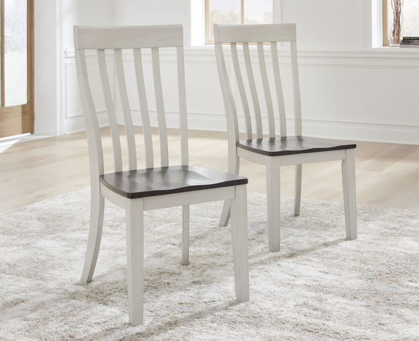 Darborn - Gray / Brown - Dining Room Side Chair (Set of 2) - Tallahassee Discount Furniture (FL)