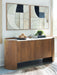 Fitzroy - Brown / White - Accent Cabinet - Tallahassee Discount Furniture (FL)