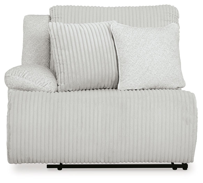 Top Tier - Alloy - Laf Zero Wall Power Recliner - Tallahassee Discount Furniture (FL)