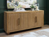Niam - Light Antique Beige - Accent Cabinet - Tallahassee Discount Furniture (FL)
