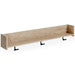 Oliah - Natural - Wall Mounted Coat Rack w/Shelf - Tallahassee Discount Furniture (FL)