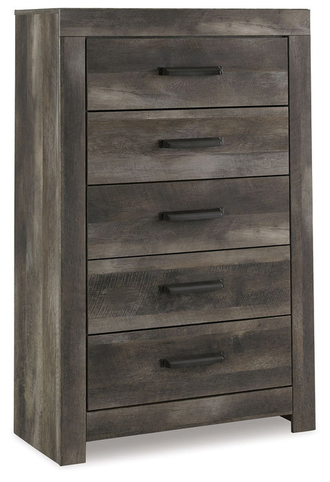 Wynnlow - Five Drawer Chest - Gray - Tallahassee Discount Furniture (FL)