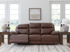 Vonryan - Power Reclining Sofa With Adj Headrest - Tobacco - Tallahassee Discount Furniture (FL)