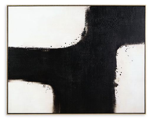 Reighlea - Black / White - Wall Art - Tallahassee Discount Furniture (FL)