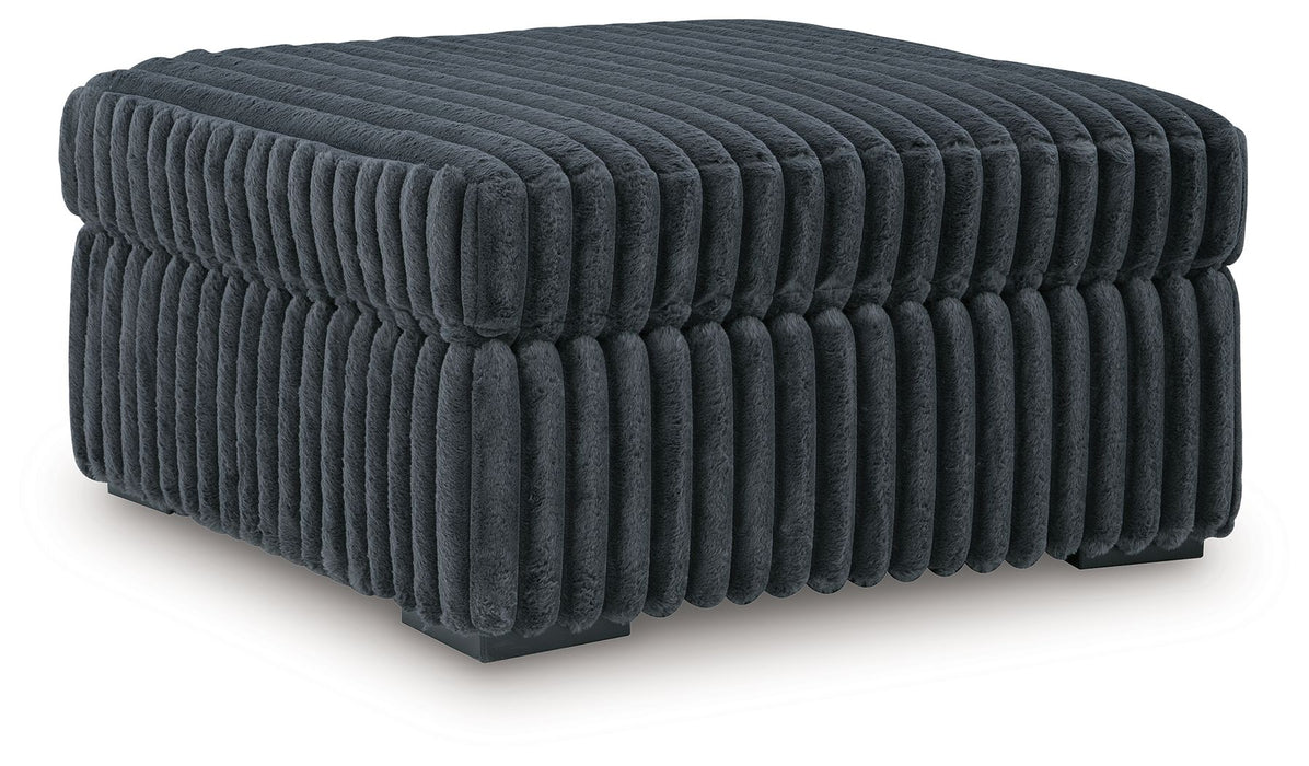 Midnight-Madness - Oversized Accent Ottoman - Tallahassee Discount Furniture (FL)
