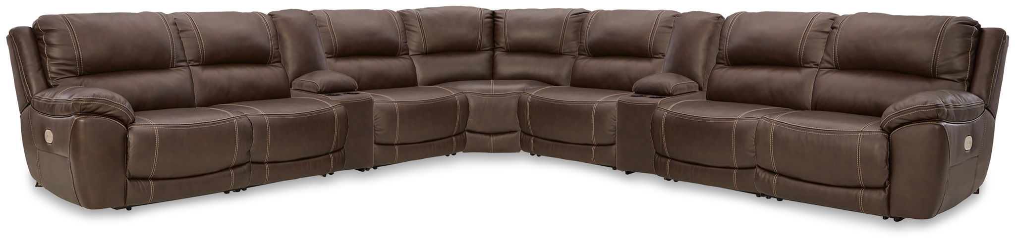 Dunleith - Power Reclining Sectional - Tallahassee Discount Furniture (FL)