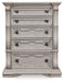 Bruchandi - Antique White - Five Drawer Chest - Tallahassee Discount Furniture (FL)