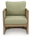Serena Shores - Beige / Green - Lounge Chair With Cushion (Set of 2) - Tallahassee Discount Furniture (FL)