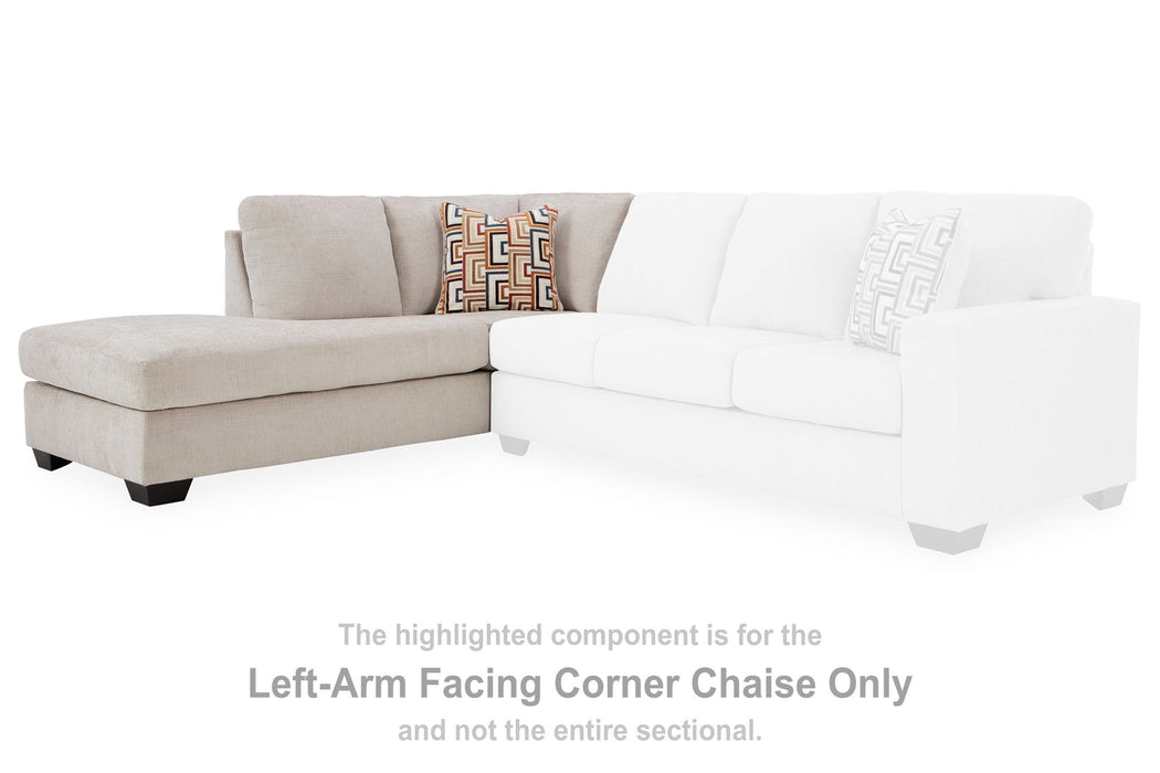 Aviemore - Stone - Laf Corner Chaise - Tallahassee Discount Furniture (FL)