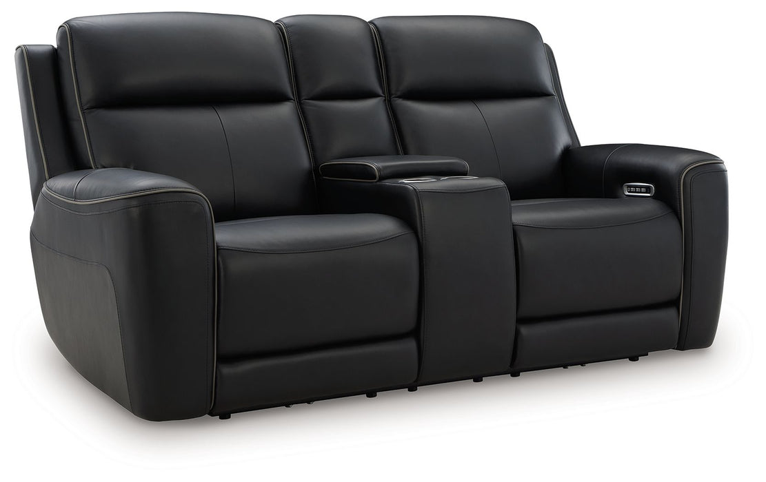 5Z-Comfort - Relaxation - Power Reclining Loveseat with Console / Adj Headrest - Tallahassee Discount Furniture (FL)