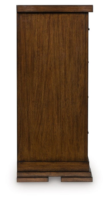 Taffenbrook - Medium Brown - Dresser - Tallahassee Discount Furniture (FL)