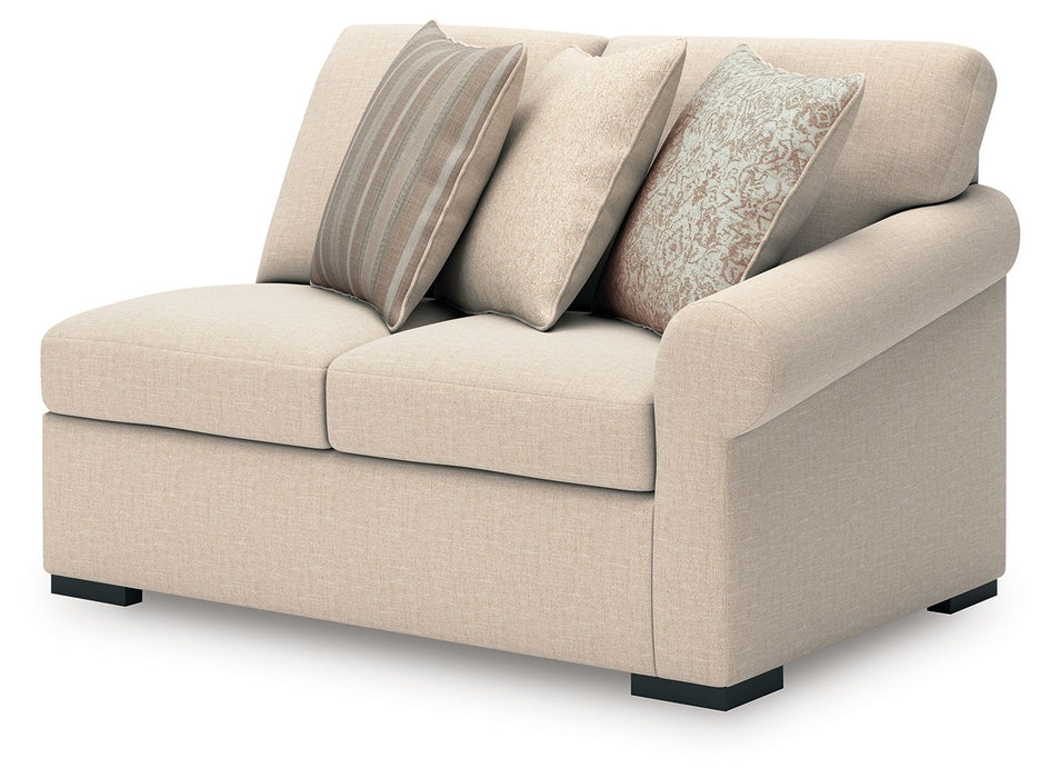 LadyMae - Twill - RAF Loveseat - Tallahassee Discount Furniture (FL)
