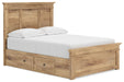 Makidern - Panel Storage Bed With 2 Under Bed Storage Units - Tallahassee Discount Furniture (FL)