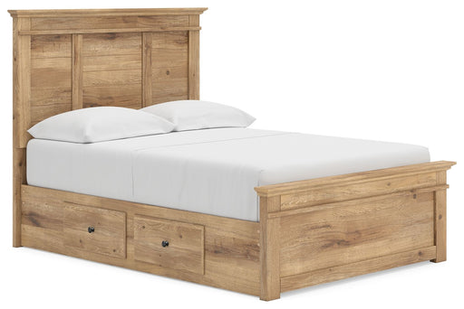 Makidern - Panel Storage Bed With 2 Under Bed Storage Units - Tallahassee Discount Furniture (FL)