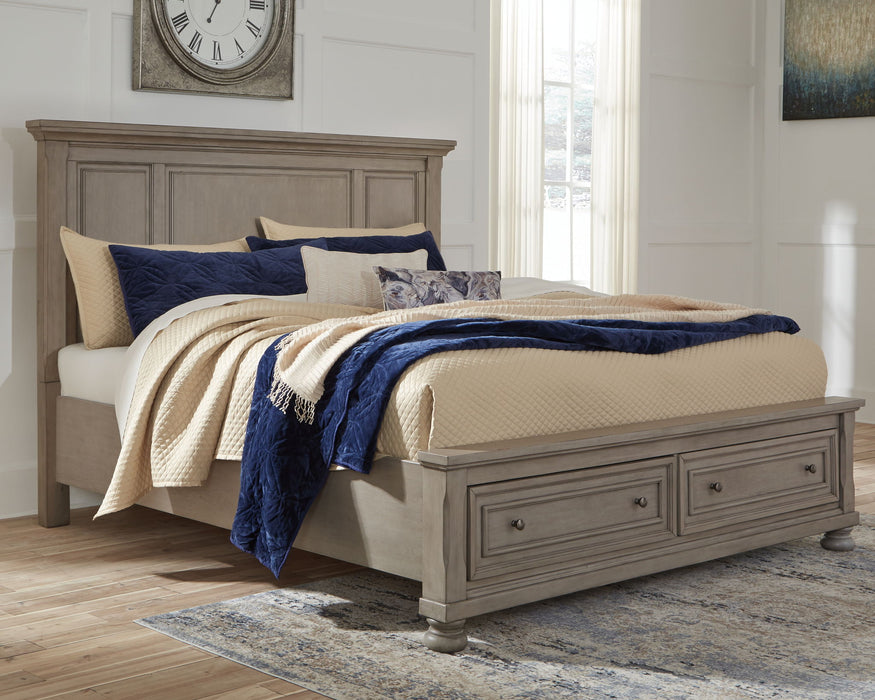 Lettner - Panel Storage Bed - Tallahassee Discount Furniture (FL)