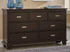 Covetown - Dark Brown - Dresser - Tallahassee Discount Furniture (FL)