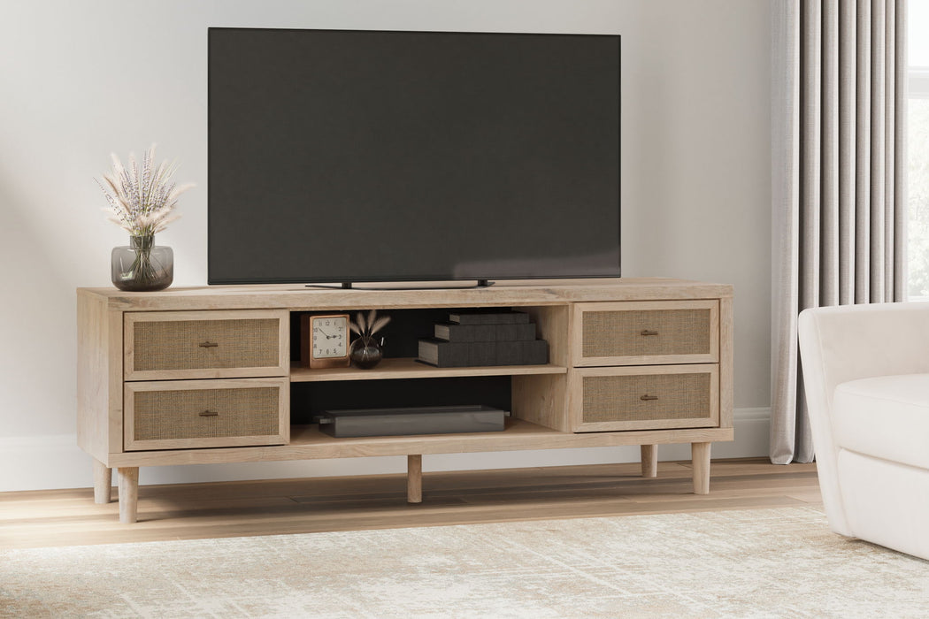 Cielden - Extra Large TV Stand - Two-tone - Tallahassee Discount Furniture (FL)