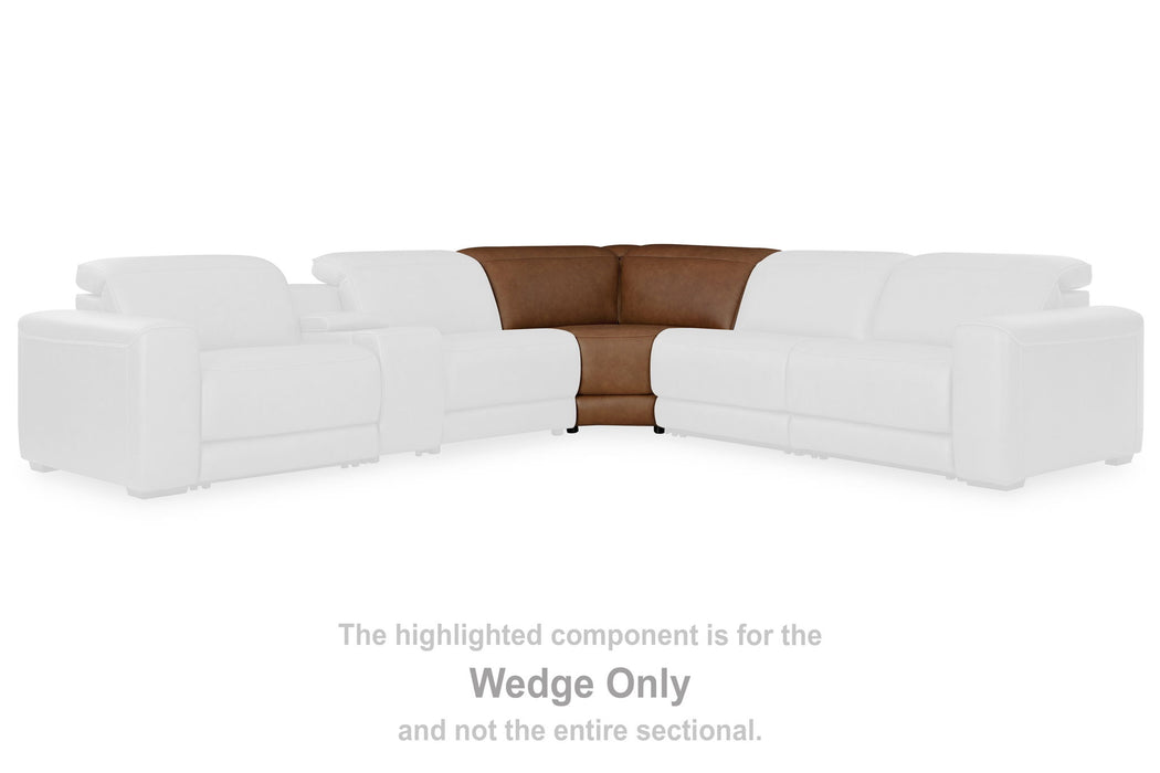 Magic Man - Caramel - Wedge With Manual Headrest - Tallahassee Discount Furniture (FL)