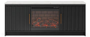 Cadmori - TV Stand With Fireplace Option - Tallahassee Discount Furniture (FL)