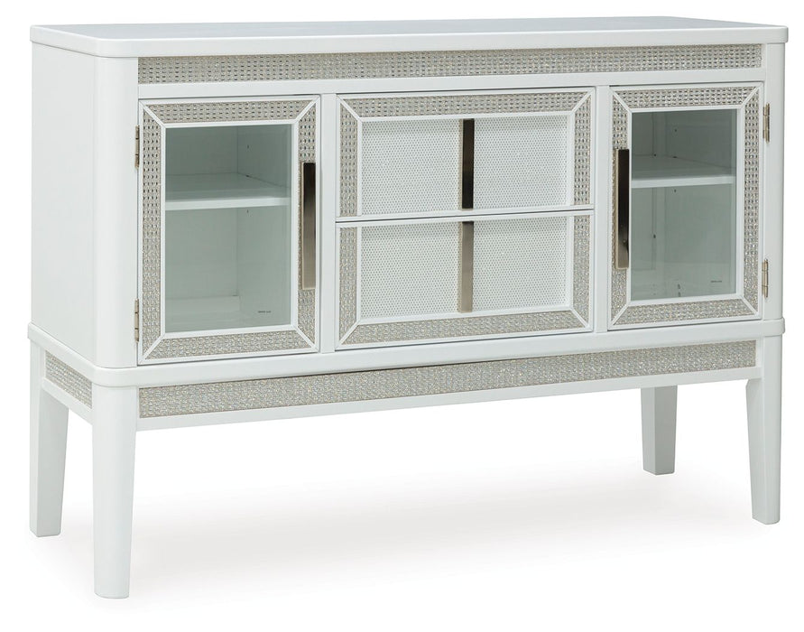 Chalanna - White - Dining Room Server - Tallahassee Discount Furniture (FL)