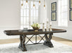 Maylee - Dark Brown - Dining Extension Table - Tallahassee Discount Furniture (FL)