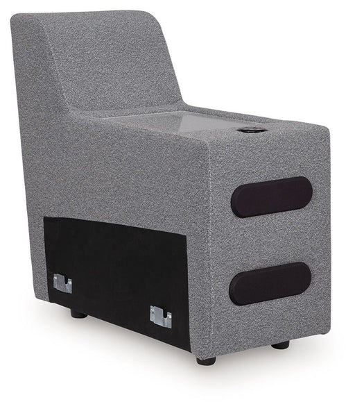 Modmax II - Console With Audio System - Salt And Pepper - Tallahassee Discount Furniture (FL)