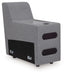Modmax II - Console With Audio System - Salt And Pepper - Tallahassee Discount Furniture (FL)