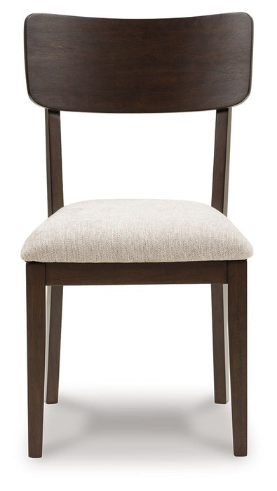 Mallenette - Merlot - Dining Upholstered Side Chair (Set of 2) - Tallahassee Discount Furniture (FL)