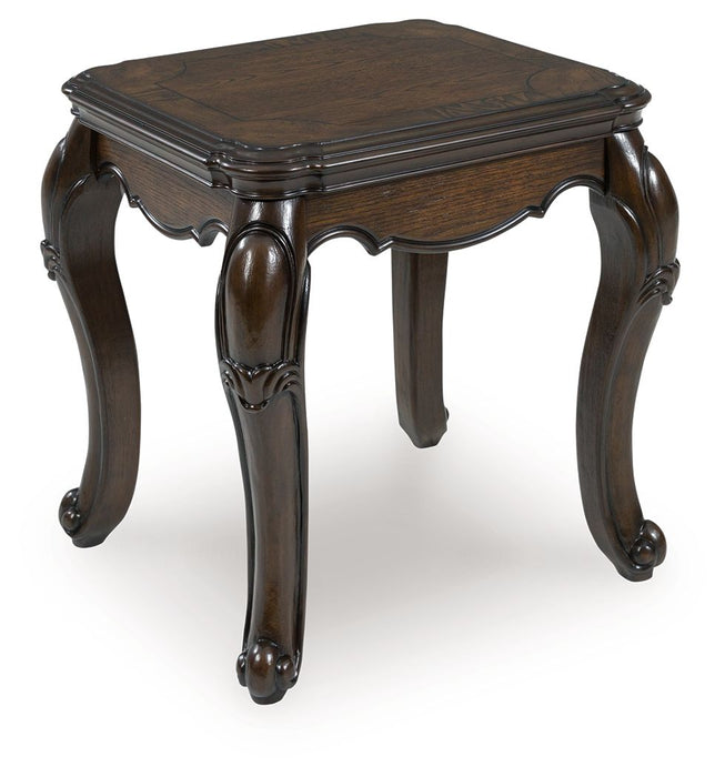 Maylee - Table With Cabriole Legs - Tallahassee Discount Furniture (FL)