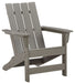Visola - Gray - Adirondack Chair - Tallahassee Discount Furniture (FL)