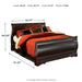 Huey Vineyard - Sleigh Bed - Tallahassee Discount Furniture (FL)