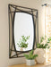 Freenville - Black - Accent Mirror - Tallahassee Discount Furniture (FL)