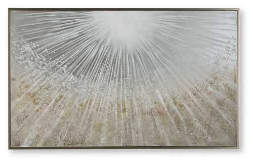 Waldard - Gray / Taupe / White - Wall Art - Tallahassee Discount Furniture (FL)