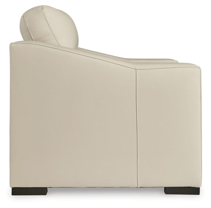 Treasure Trove - 2 Pc. - Chair And A Half, Ottoman - Almond - Tallahassee Discount Furniture (FL)