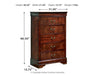Alisdair - Reddish Brown - Chest - Tallahassee Discount Furniture (FL)