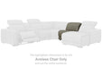 Correze - Gray - Armless Chair - Tallahassee Discount Furniture (FL)