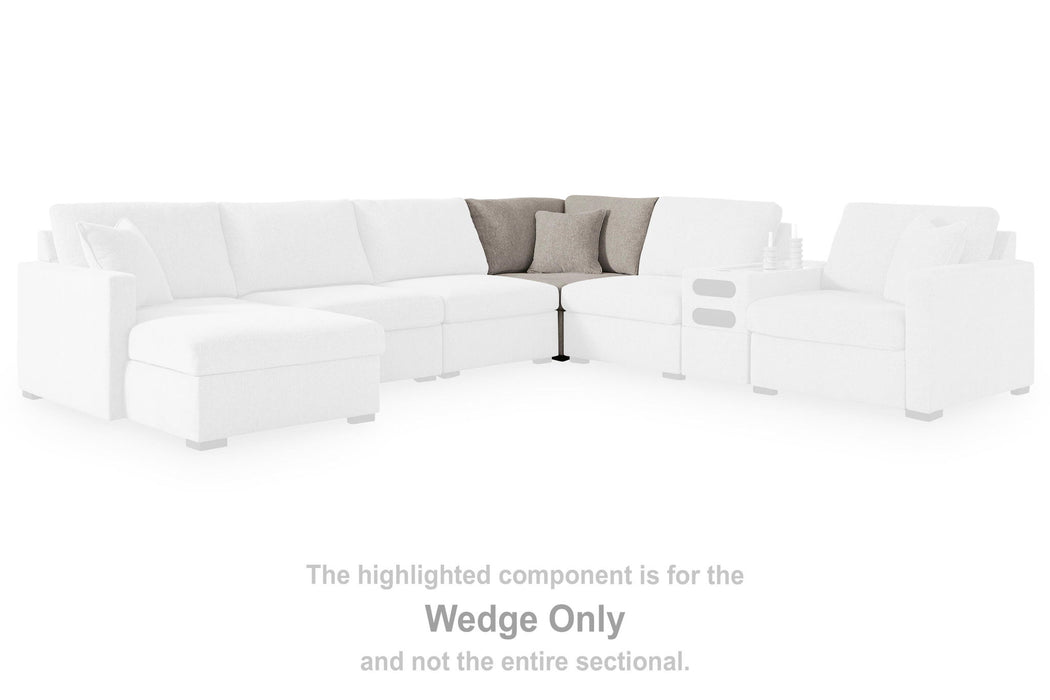ModMax Luxe - Wedge - Flint - Tallahassee Discount Furniture (FL)