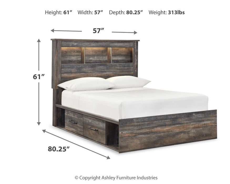 Drystan - Panel Bookcase Bed - Tallahassee Discount Furniture (FL)