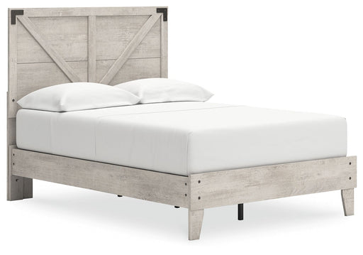 Shawburn - Platform Bed With Crossbuck Panel Headboard - Tallahassee Discount Furniture (FL)
