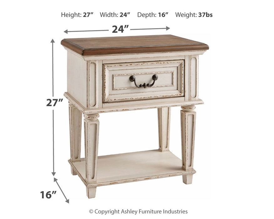 Realyn - Night Stand - Tallahassee Discount Furniture (FL)