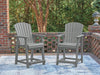 Sanctuary Beach - Barstool (Set of 2) - Dark Gray - Tallahassee Discount Furniture (FL)