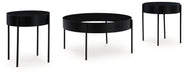 Ardoline - Black - Occasional Table Set (Set of 3) - Tallahassee Discount Furniture (FL)