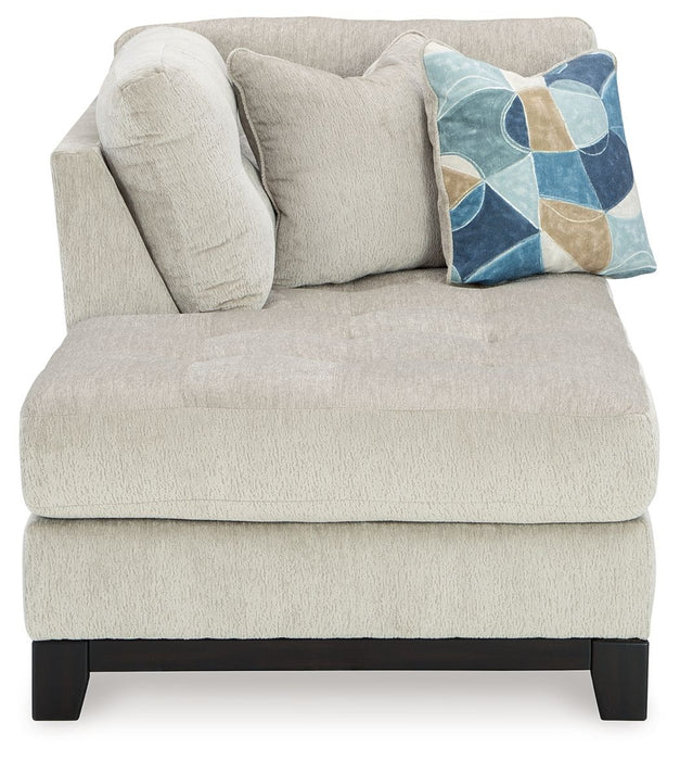 Maxon Place - Stone - Laf Corner Chaise - Tallahassee Discount Furniture (FL)