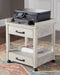 Carynhurst - Whitewash - Printer Stand - Tallahassee Discount Furniture (FL)