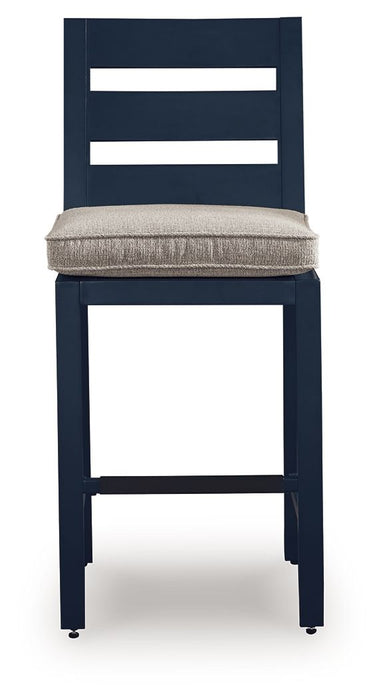 East Beach - Barstool (Set of 2) - Blue - Tallahassee Discount Furniture (FL)