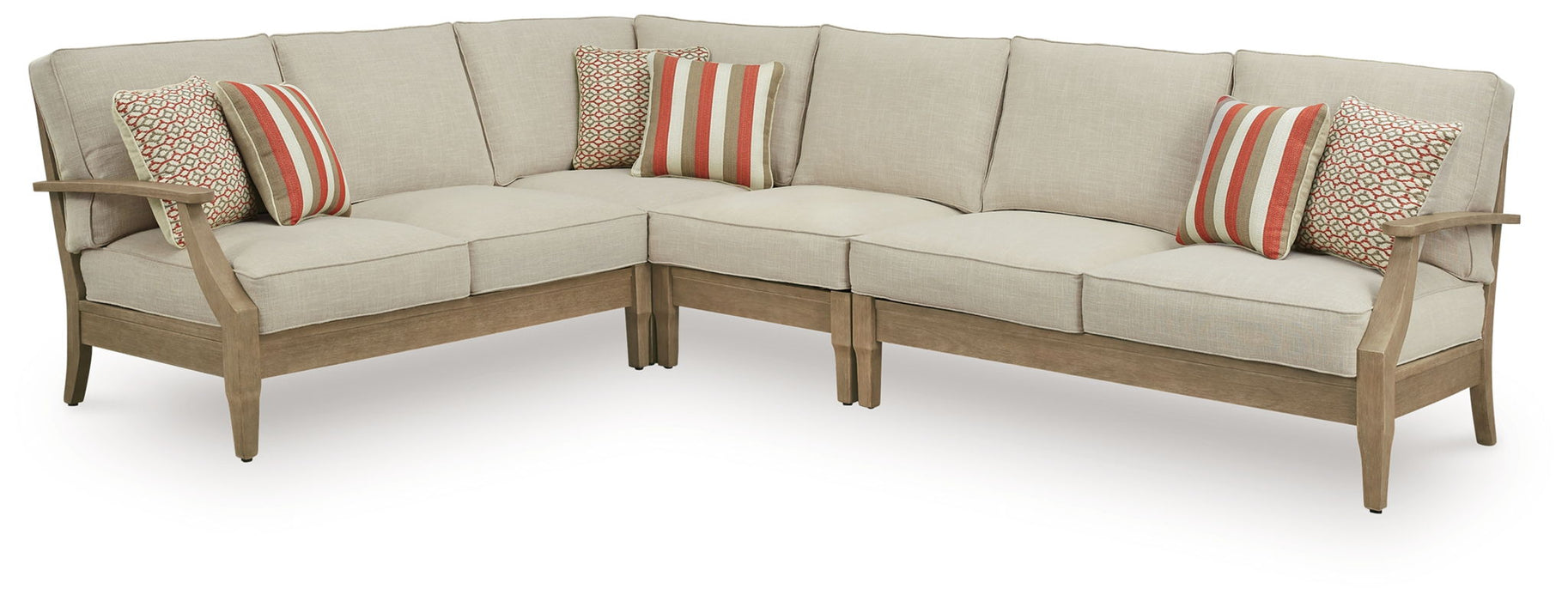 Clare View - Outdoor Sectional - Tallahassee Discount Furniture (FL)