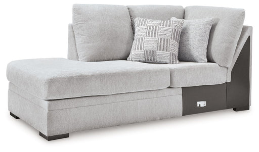Gabyleigh - Nickel - Laf Corner Chaise - Tallahassee Discount Furniture (FL)