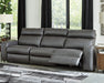 Samperstone - Power Reclining Sectional - Tallahassee Discount Furniture (FL)