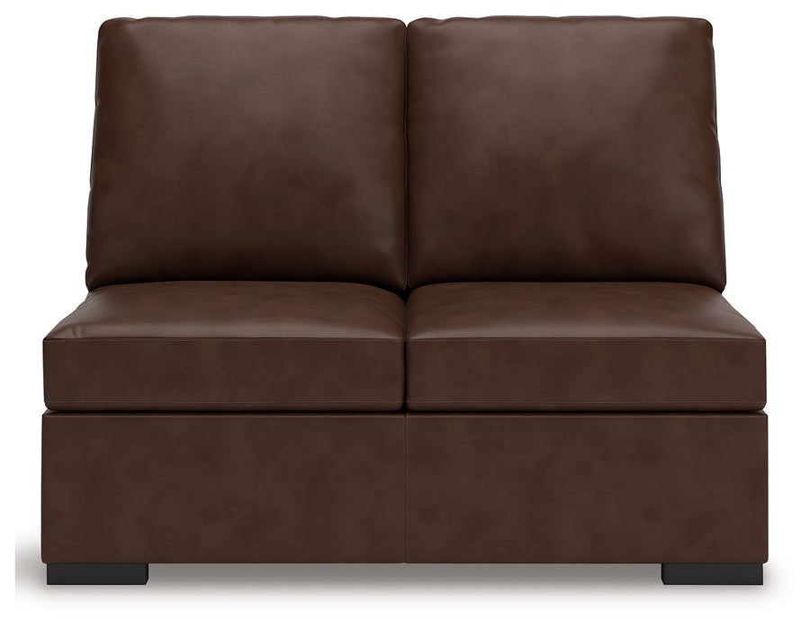 McDowlan - Coffee - Armless Loveseat - Tallahassee Discount Furniture (FL)