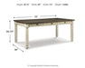 Bolanburg - Rectangular Dining Room Table - Beige - Tallahassee Discount Furniture (FL)